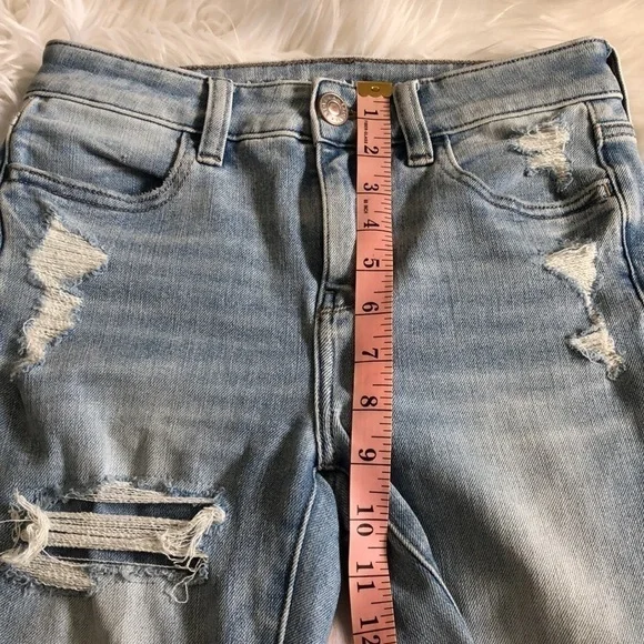 American Eagle The Dream Jean hi- rise Jegging size 0 EUC - Picture 13 of 14